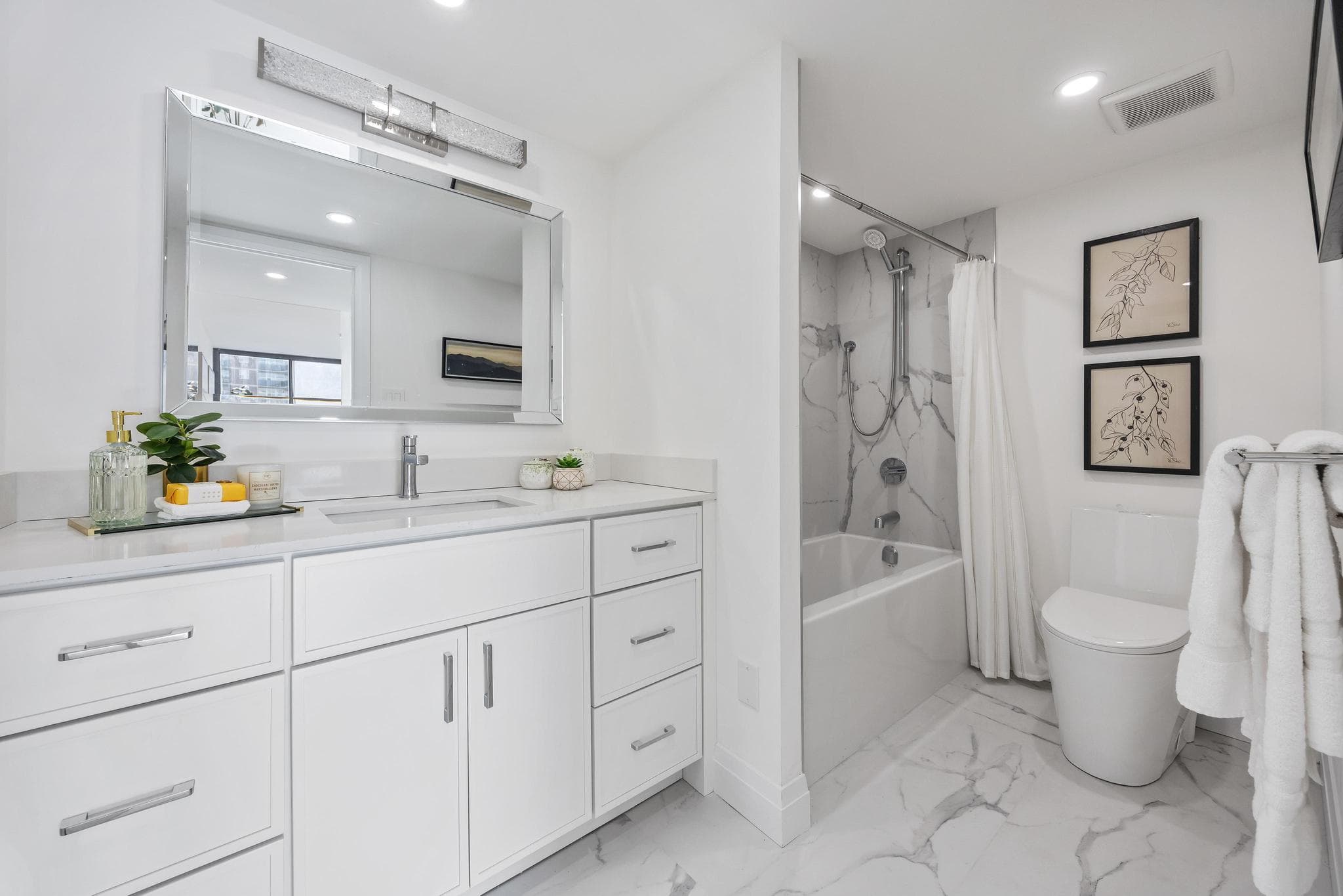 Completed renovation by Present Day Contracting